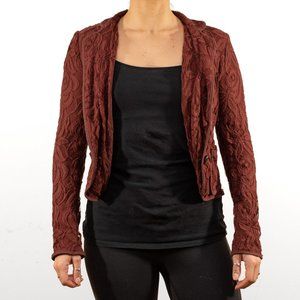 Lacey Maroon Blazer